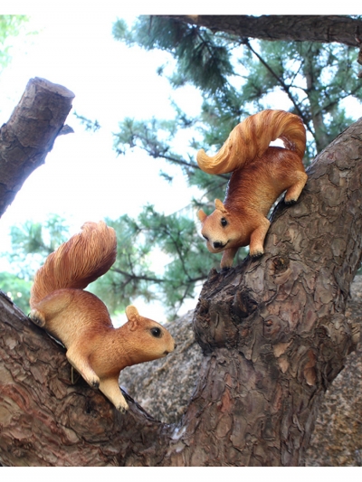 Садовая фигурка Duo Squirrels-7